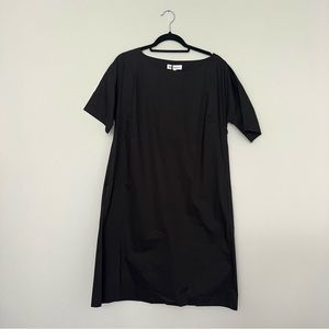 NWT VLT’s by Valentina Little Black Short Sleeve Cotton Shift Dress Size M